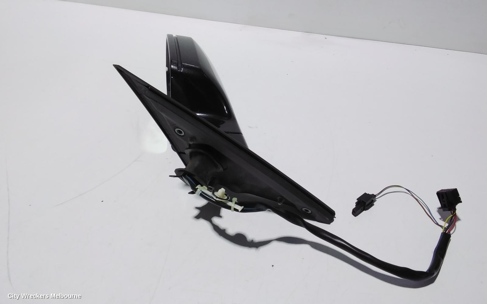 AUDI A4 LEFT DOOR MIRROR, B8 8K, A4, POWER FOLD, NO LANE CHANGE ASSIST TYPE, 05/2009 - 09/2015