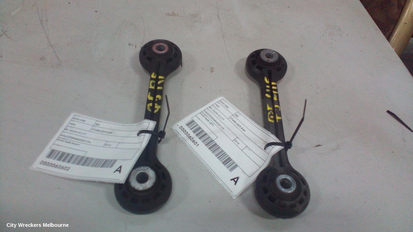 AUDI Q5 STABILISER BAR, 8R, 12/2008 - 01/2017
