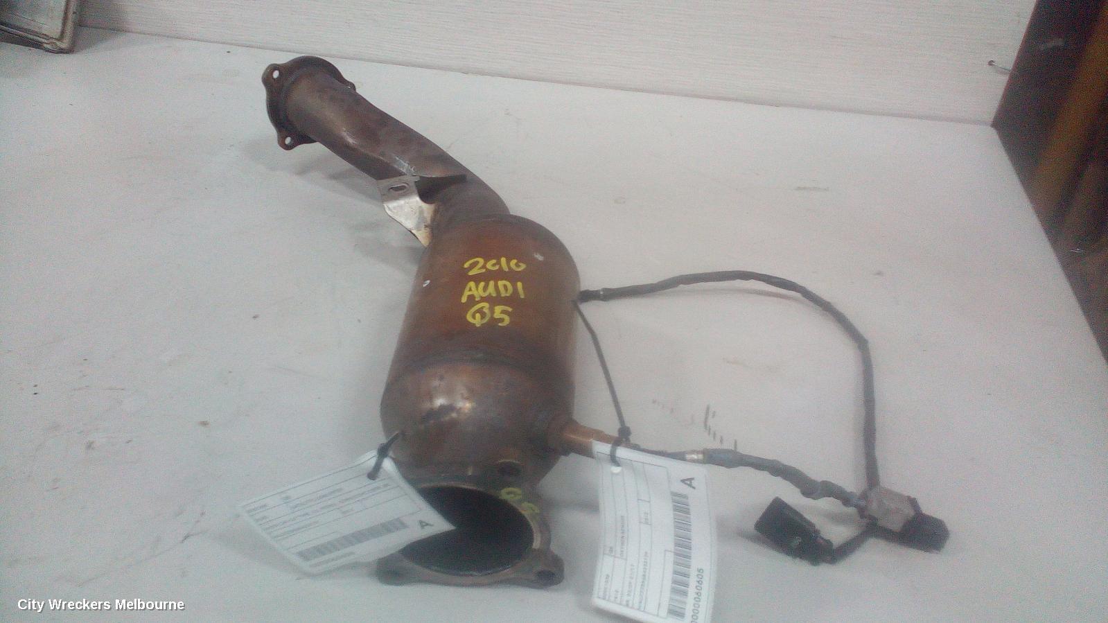 AUDI Q5 CATALYTIC CONVERTER, UNDER CAR-CAT TYPE, 2.0, PETROL, CDNB/CDNC CODE, 8R, 03/2009 - 10/2012