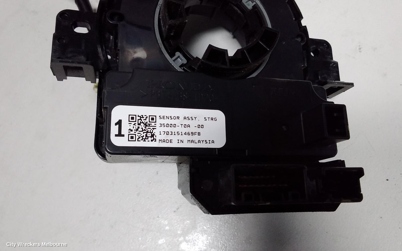 HONDA HRV AIRBAG MODULE/SENSOR, CLOCKSPRING, RU5, 12/2014 ONWARDS