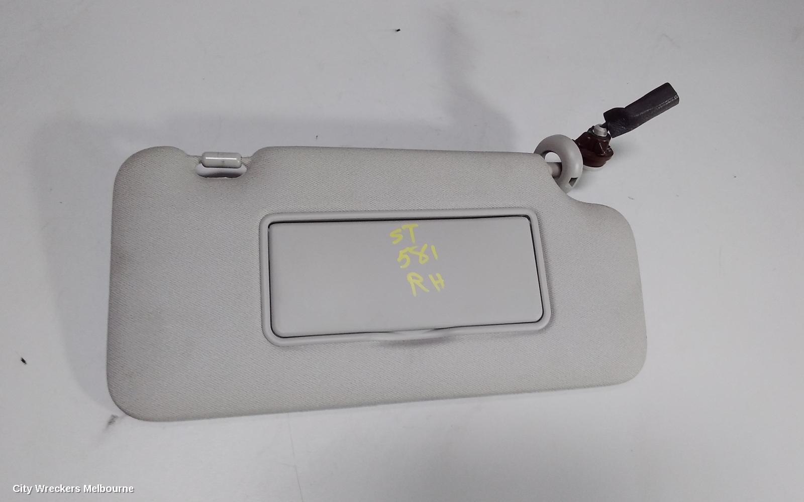 HONDA HRV SUNVISOR, RU5, RH SIDE, 12/2014 ONWARDS