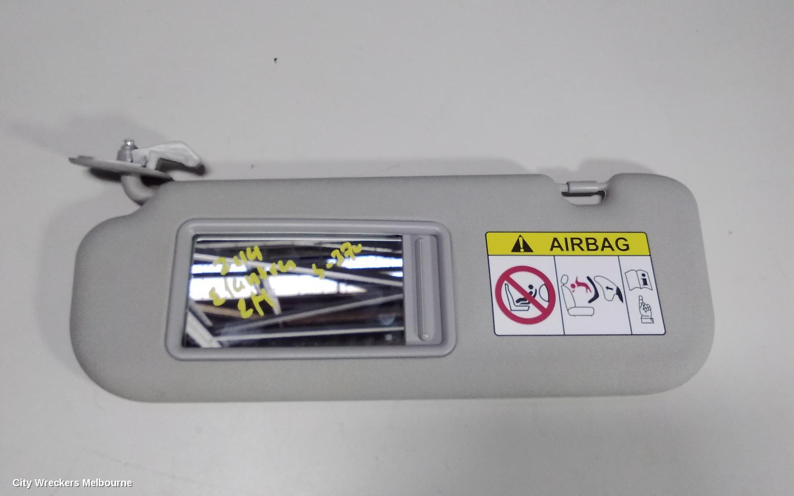 HYUNDAI ELANTRA SUNVISOR, MD, LH SIDE, 03/2011 - 11/2015