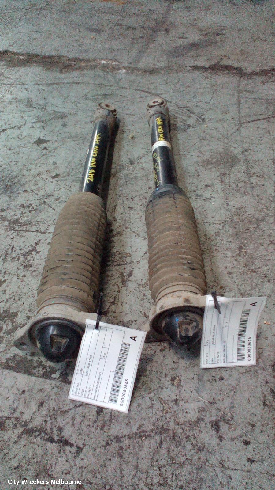 HONDA CRV LEFT REAR STRUT, RW, PETROL, 1.5, TURBO, AWD, 05/2017 - 08/2023