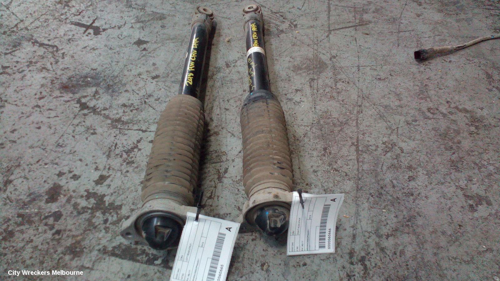 HONDA CRV RIGHT REAR STRUT, RW, PETROL, 1.5, TURBO, AWD, 05/2017 - 08/2023