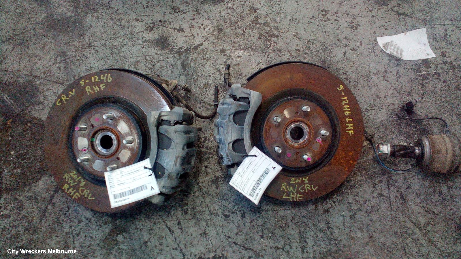 HONDA CRV LEFT FRONT HUB ASSEMBLY, RW, 05/2017 - 08/2023