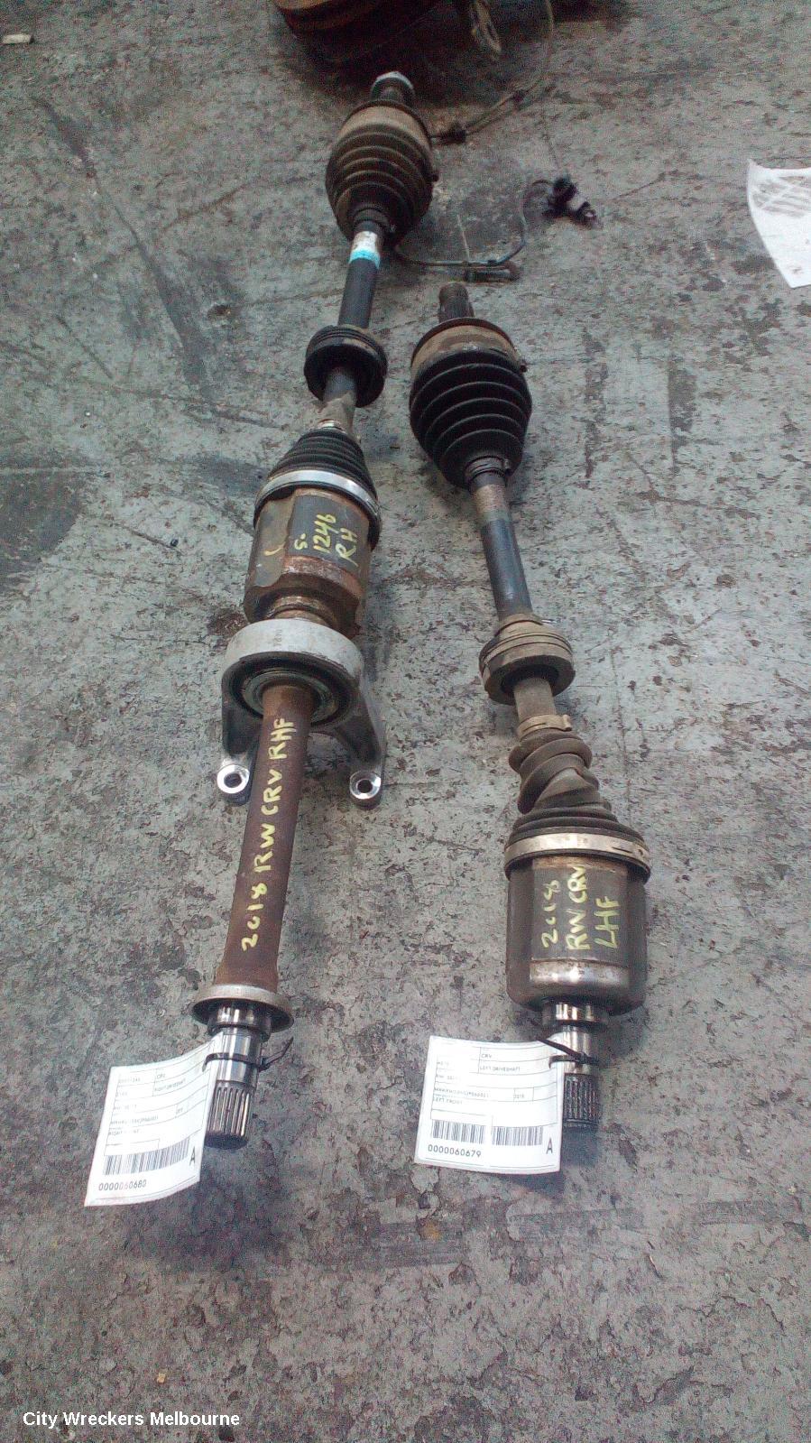 HONDA CRV LEFT DRIVESHAFT, RW, 05/2017 - 08/2023