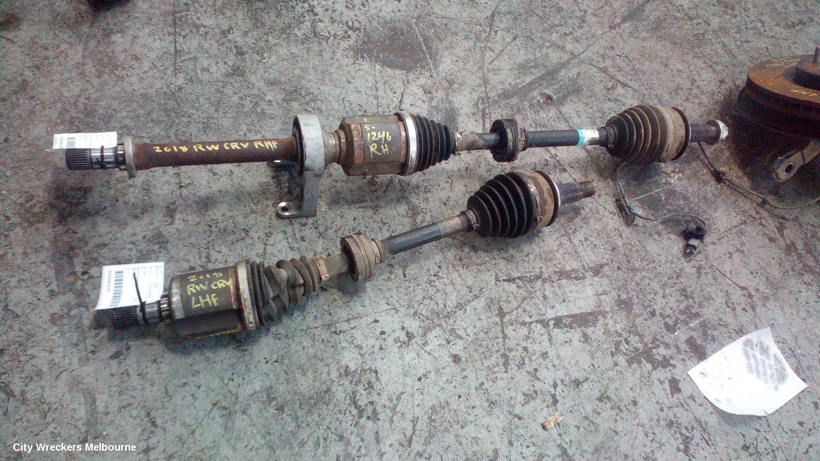 HONDA CRV LEFT DRIVESHAFT, RW, 05/2017 - 08/2023