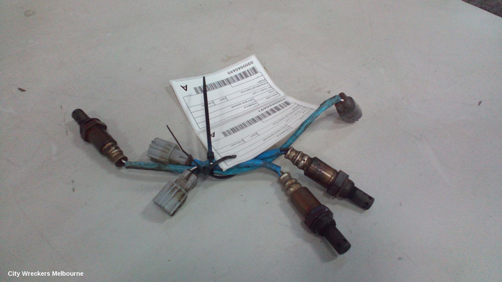 SUBARU TRIBECA OXYGEN SENSOR, POST-CAT, EZ30, B9, 10/2006 - 11/2007