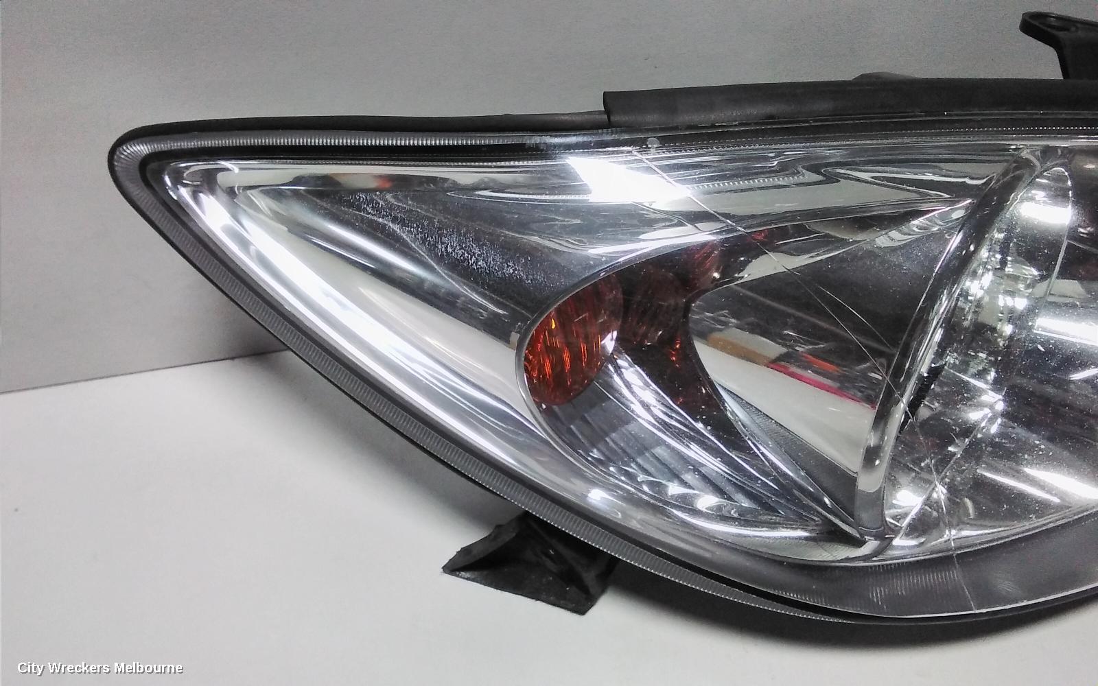 TOYOTA CAMRY RIGHT HEADLAMP, SK36, ALTISE/ATEVA/AZURA, CHROME INSERT TYPE, 08/2002 - 09/2004