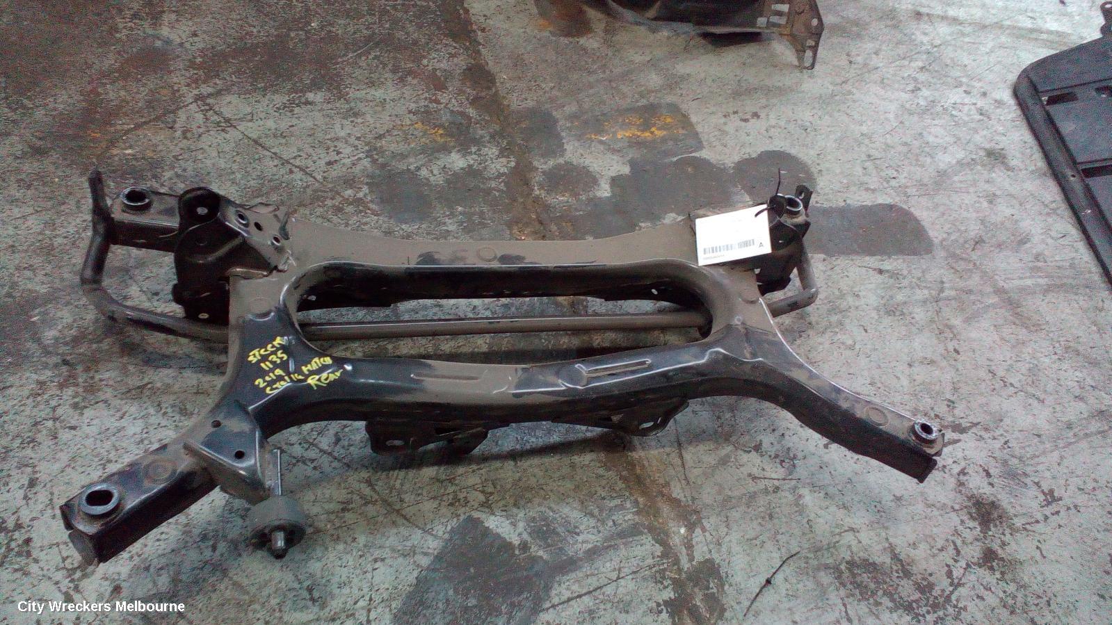 TOYOTA COROLLA REAR AXLE BEAM (FWD), E210, 07/2018 ONWARDS