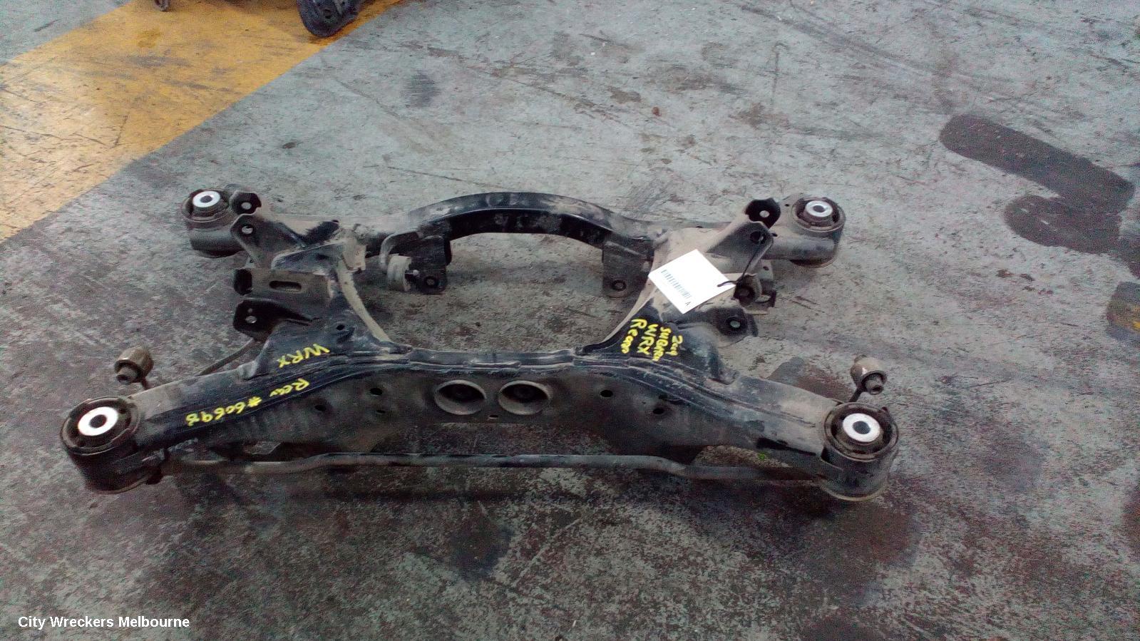 SUBARU IMPREZA REAR AXLE BEAM (FWD), G3, 08/2007 - 11/2011