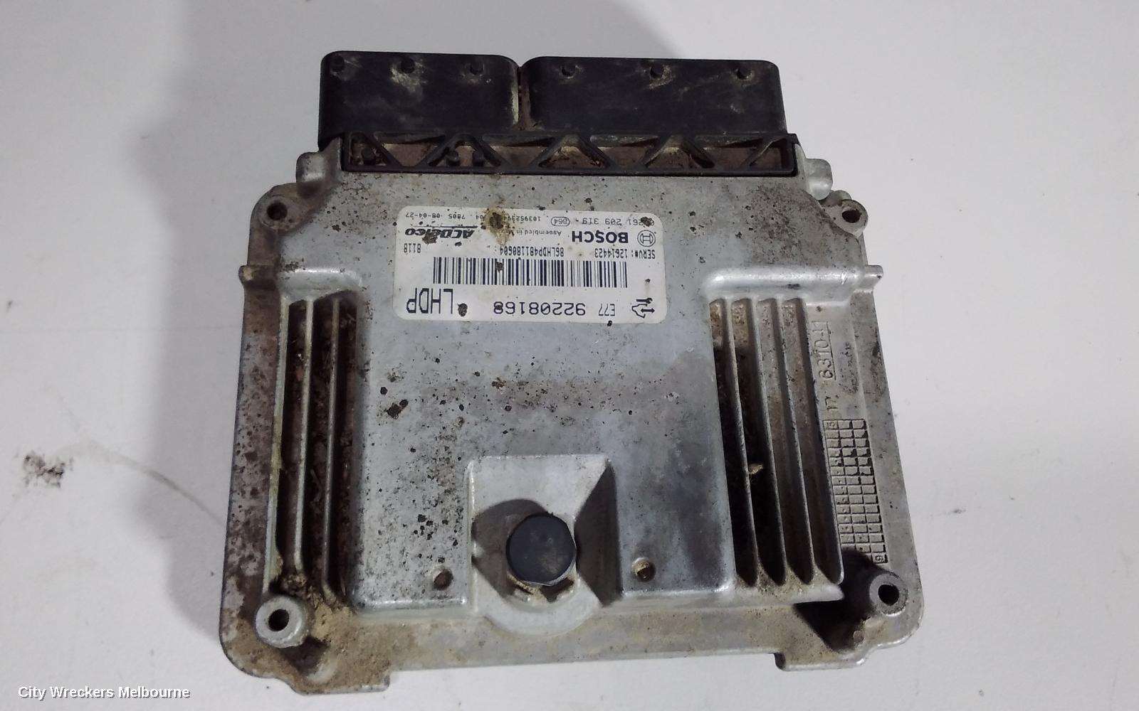 HOLDEN COMMODORE ECU, ENGINE ECU, 3.6 V6, ECU ONLY, VE, 11/2008 - 08/2010