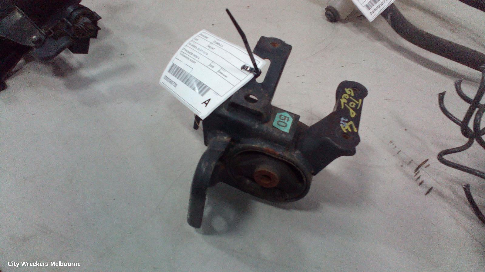 TOYOTA COROLLA MOUNT, 150 SERIES, 03/2007 - 12/2013