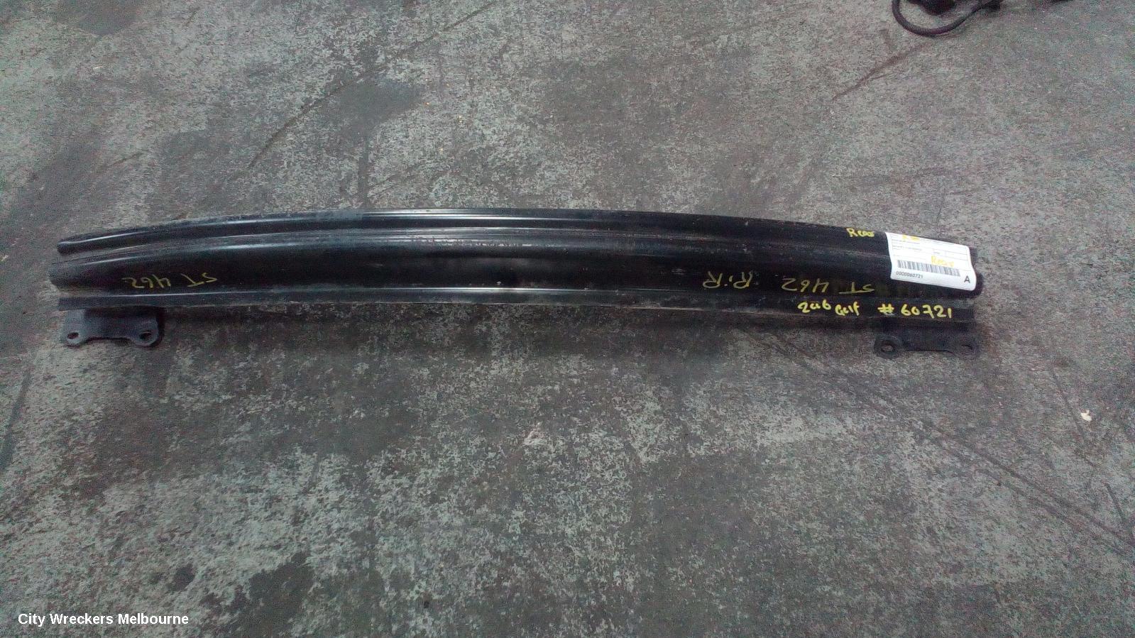 VOLKSWAGEN GOLF R/BAR BRACKET/REINFO, REINFORCEMENT, GEN 5, 07/2004 - 02/2009