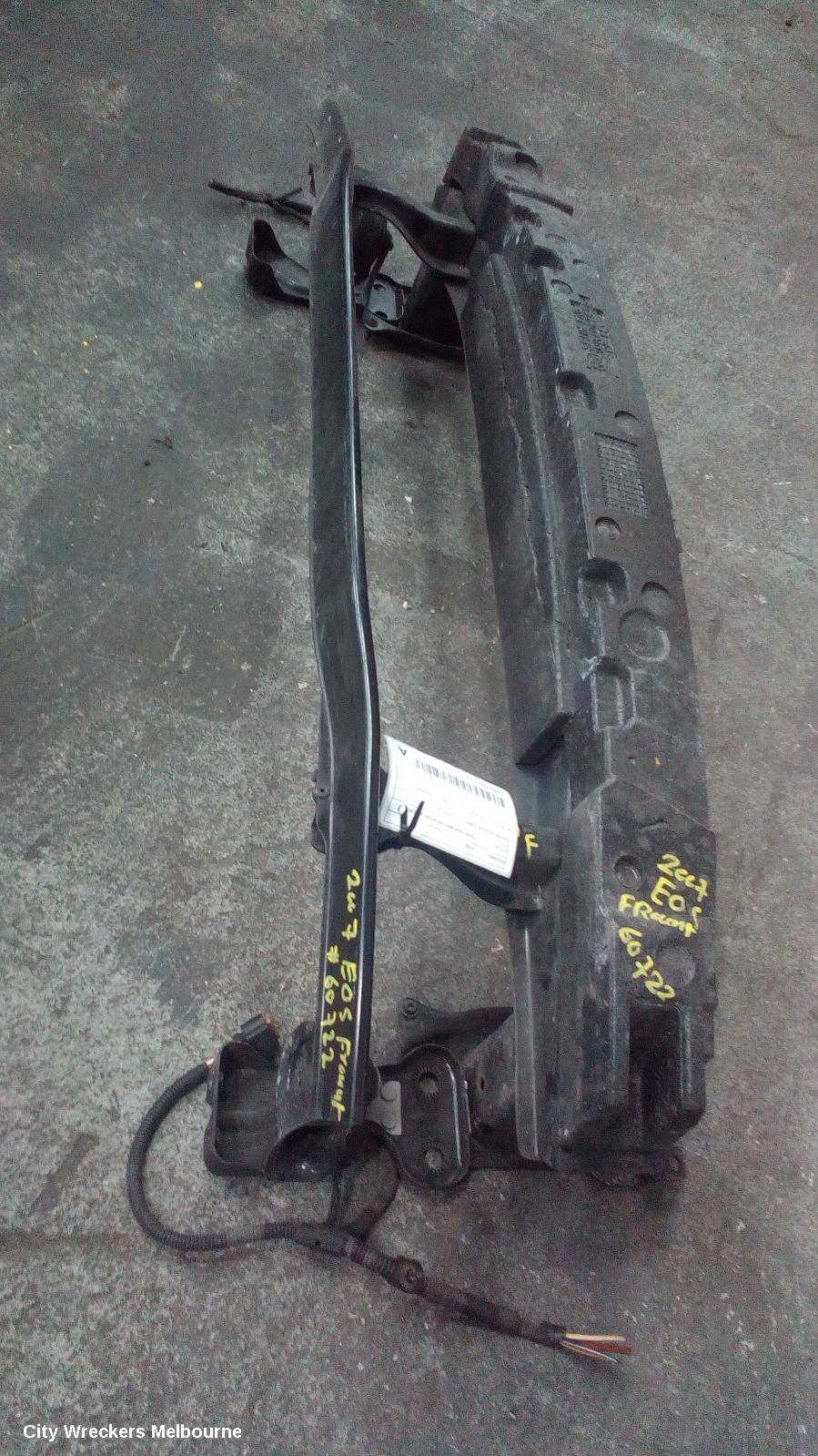 VOLKSWAGEN EOS F/BAR REINFORC/BRACK, CENTRE REINFORCEMENT, 1F, 02/2007 - 04/2011