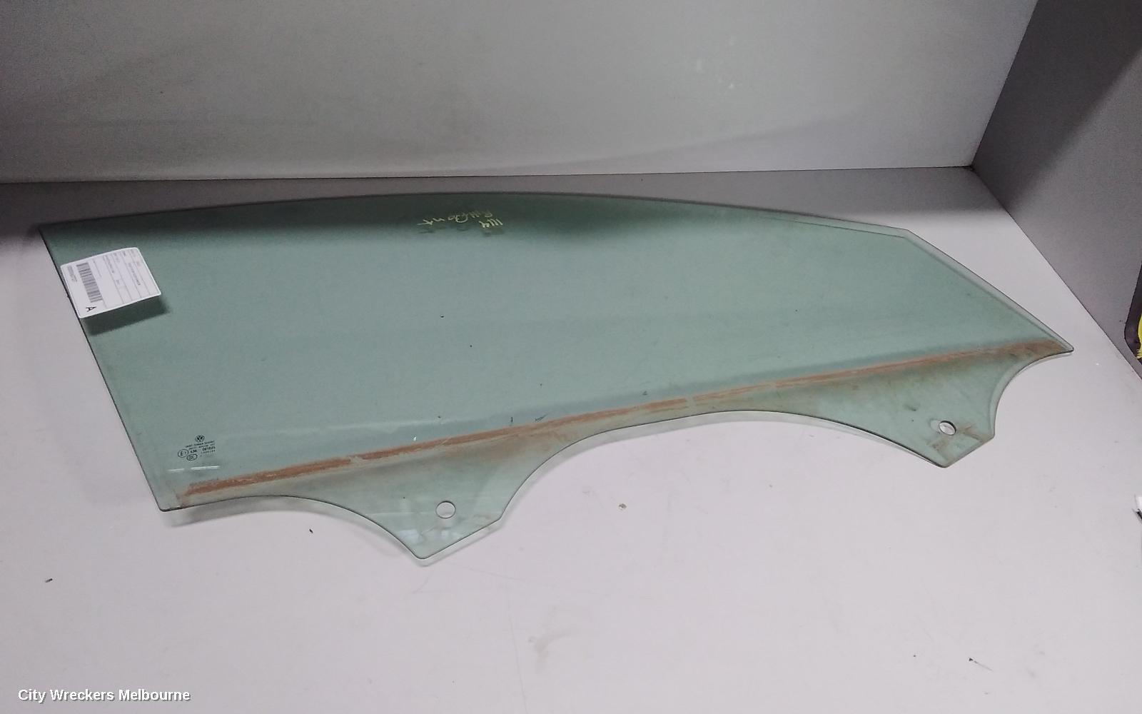 VOLKSWAGEN GOLF RIGHT FRONT DOOR WINDOW, GEN 7, 5DR HATCH/WAGON, 01/2013 - 08/2020