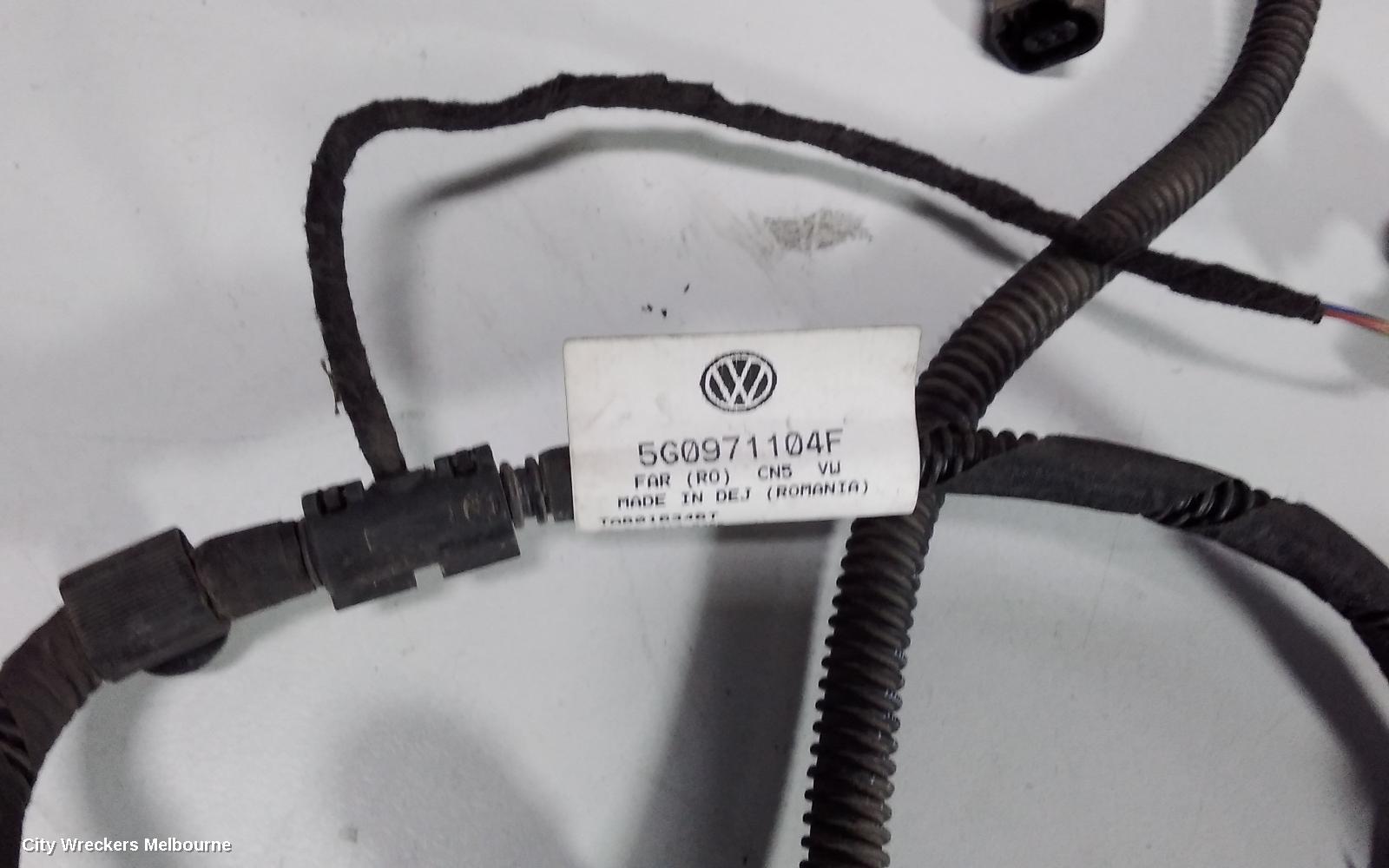 VOLKSWAGEN GOLF, GEN 7, 11/2012 - 08/2020, REAR PARKING SENSOR  ( 6 PICES  ): 60741