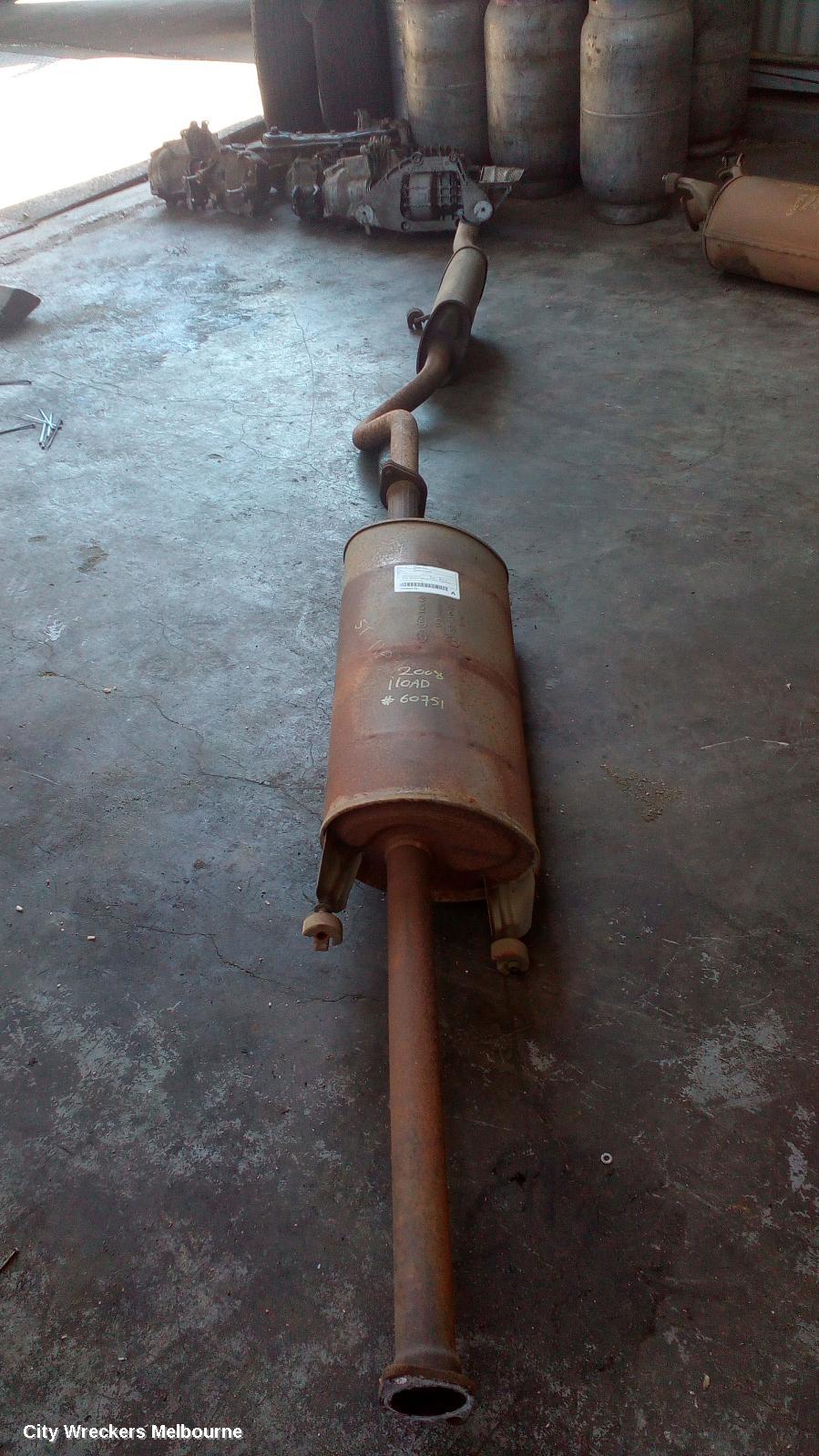 HYUNDAI ILOAD/IMAX EXHAUST SYSTEM, TQ, 11/2007 - 03/2021
