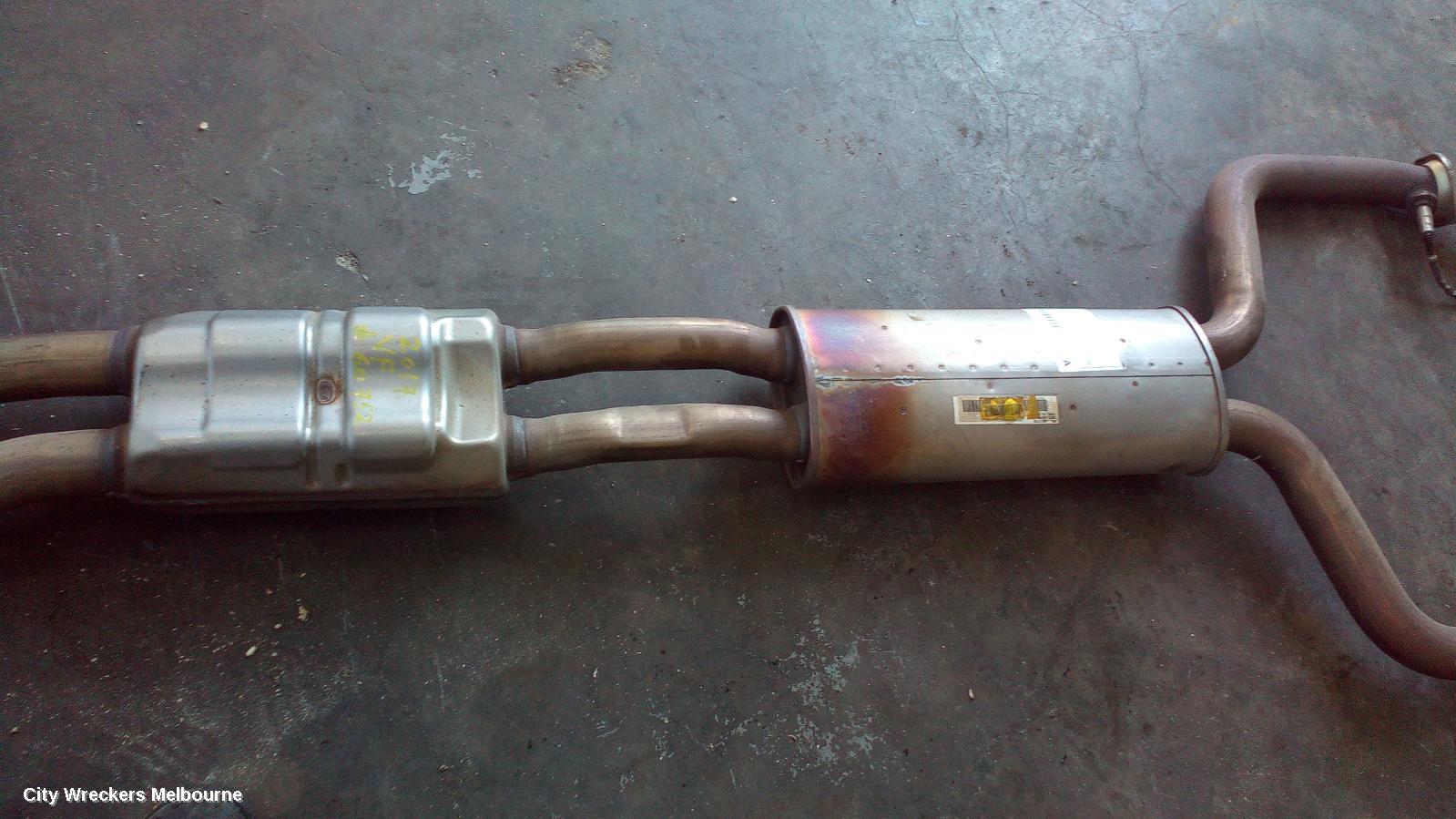 HOLDEN COMMODORE EXHAUST SYSTEM, VF, SEDAN, V6, DUAL MUFFLERS, 05/2013 - 12/2017
