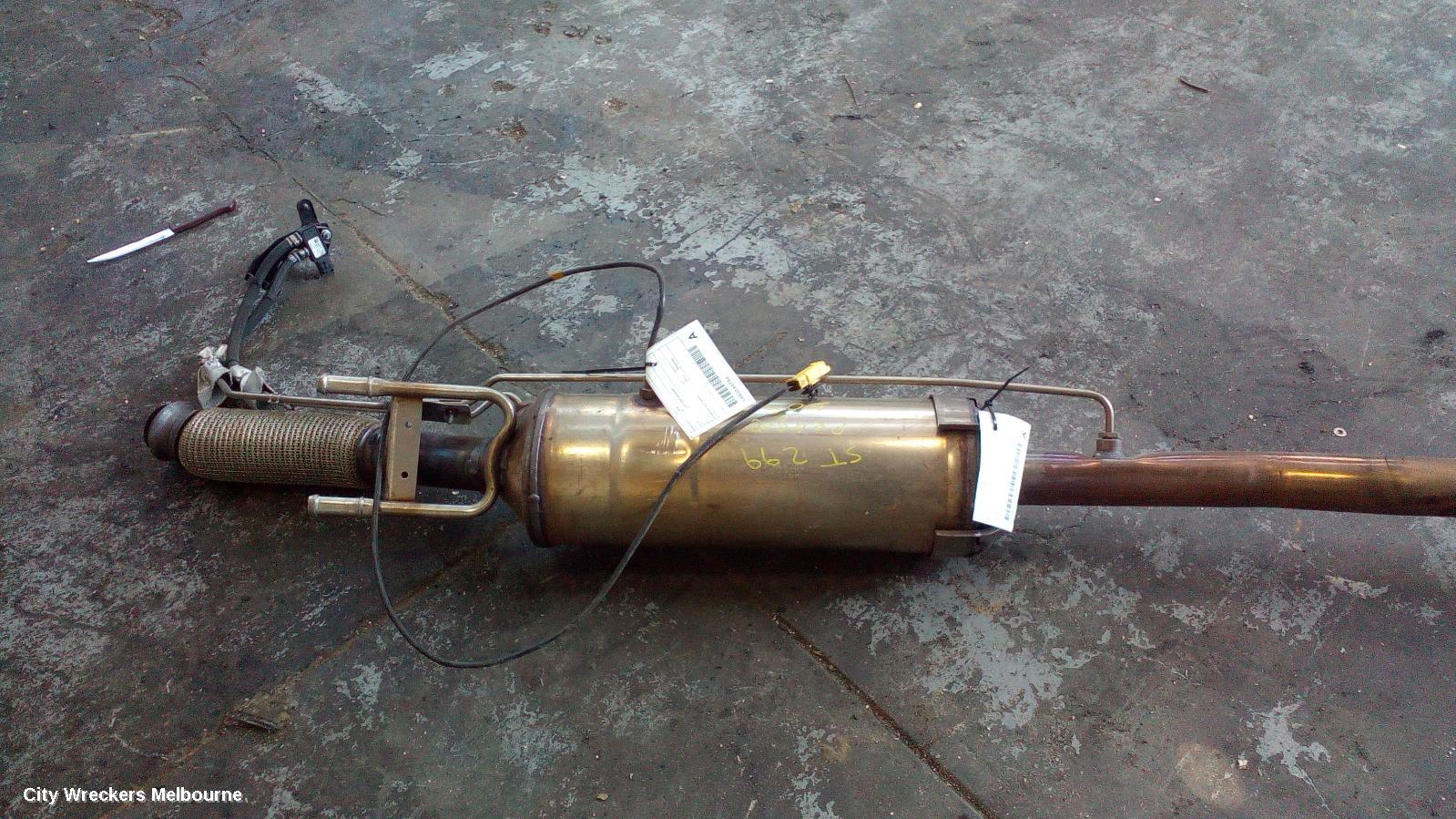 PEUGEOT 508 PARTICULATE FILTER/DPF, 07/2011 - 12/2017