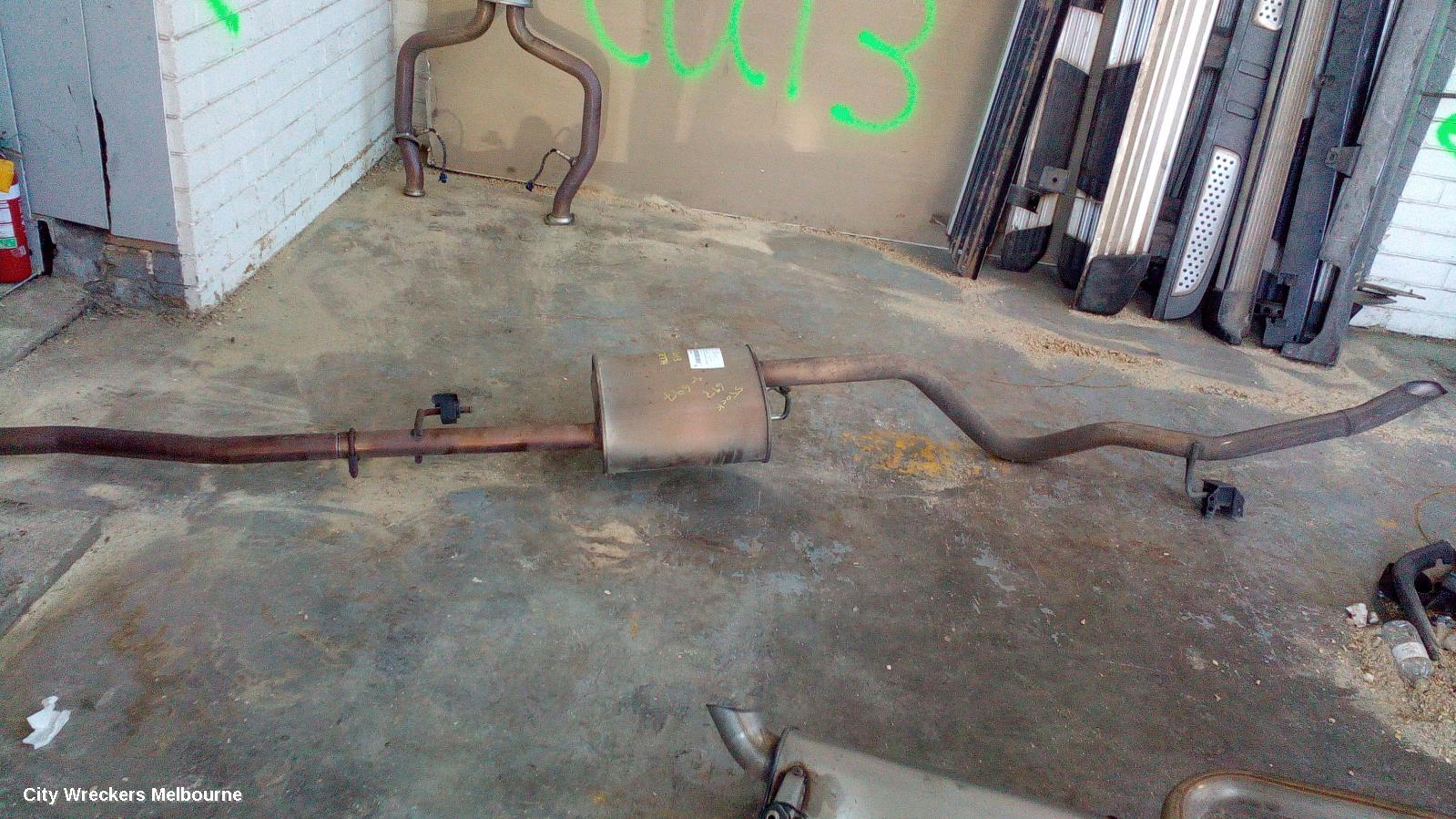 VOLKSWAGEN JETTA EXHAUST SYSTEM, 1B, 02/2011 ONWARDS