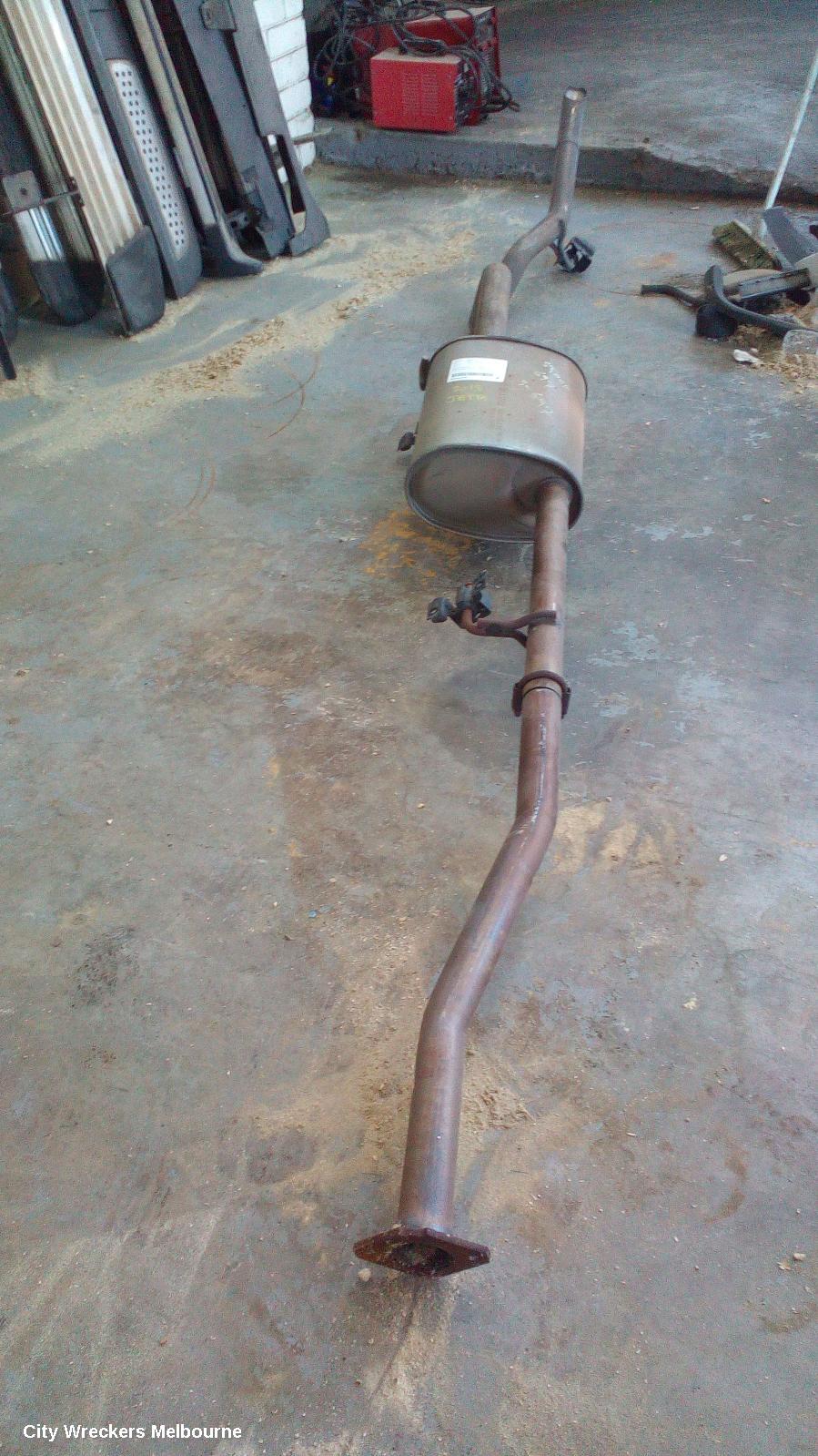 VOLKSWAGEN JETTA EXHAUST SYSTEM, 1B, 02/2011 ONWARDS