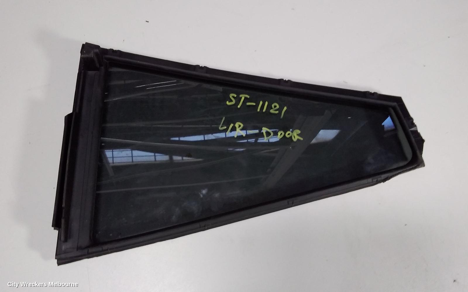TOYOTA RAV4 LEFT REAR 1/4 DOOR GLASS, XA40, 12/2012 - 12/2018