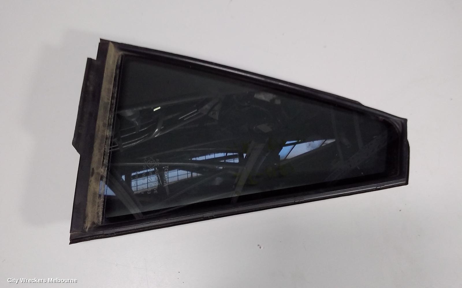 TOYOTA RAV4 LEFT REAR 1/4 DOOR GLASS, XA40, 12/2012 - 12/2018