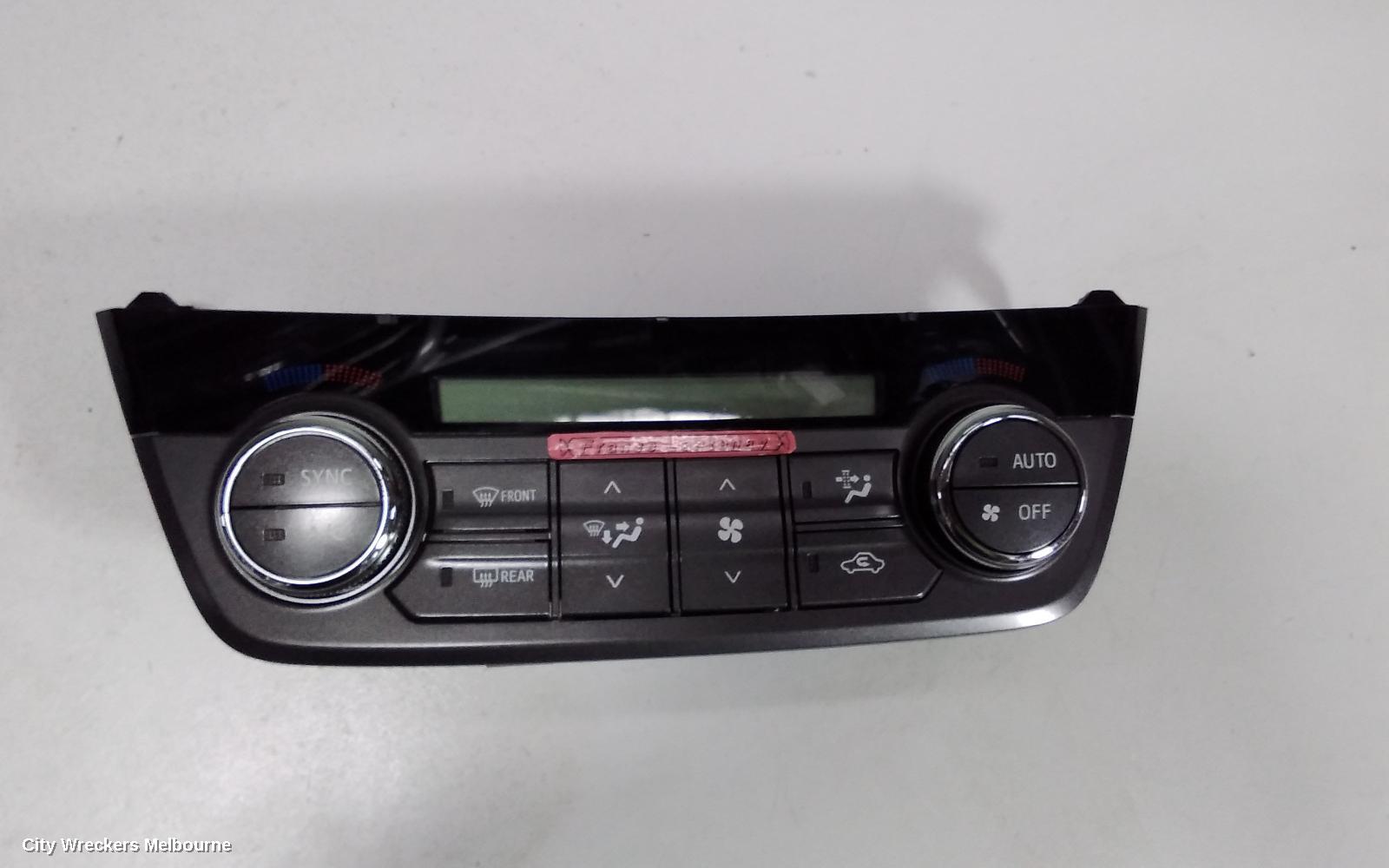 TOYOTA RAV4 HEATER/AC CONTROLS, CLIMATE CONTROL TYPE, XA40, 12/2012 - 11/2018