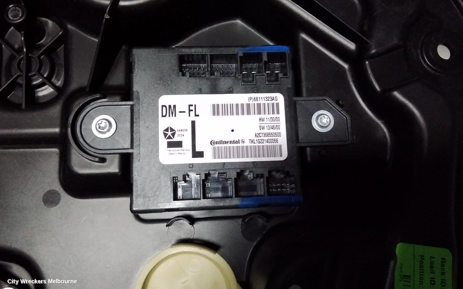JEEP CHEROKEE LEFT FRONT WINDOW REG/MOTOR, KL, 02/2014 ONWARDS