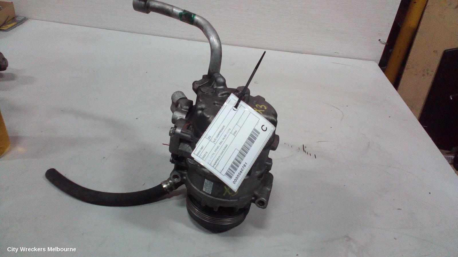 BMW X3 A/C COMPRESSOR, 3.0, M57N, DIESEL, E83, 06/2004 - 11/2010