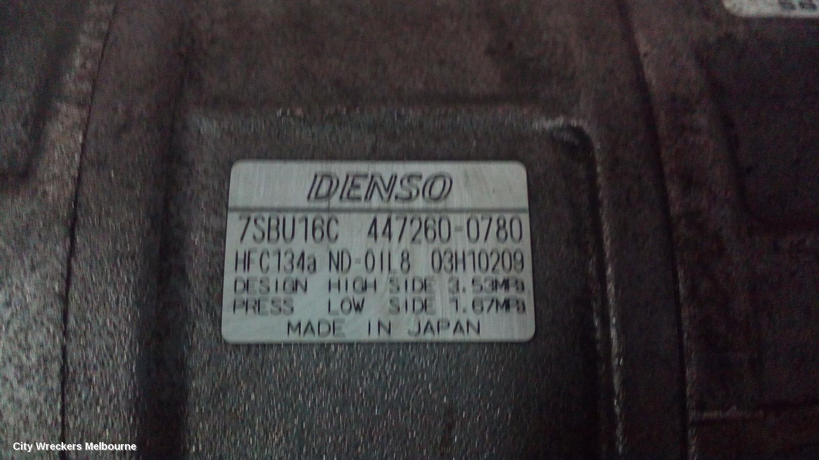 BMW X3 A/C COMPRESSOR, 3.0, M57N, DIESEL, E83, 06/2004 - 11/2010