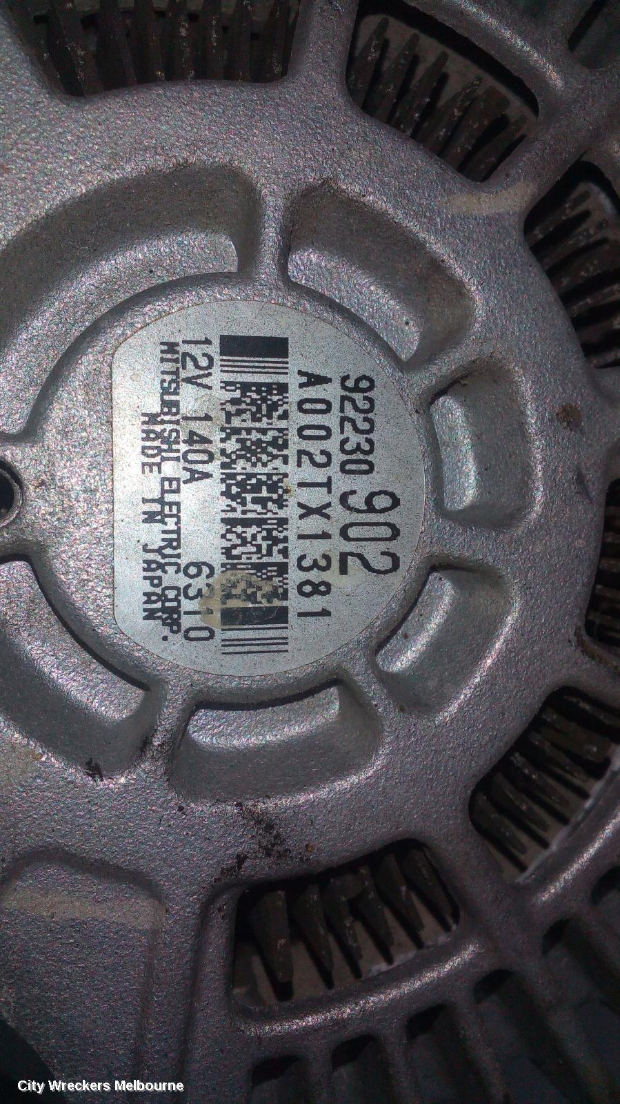 HOLDEN COMMODORE ALTERNATOR, 3.6, LFX/LWR, VF, 05/2013 - 12/2017