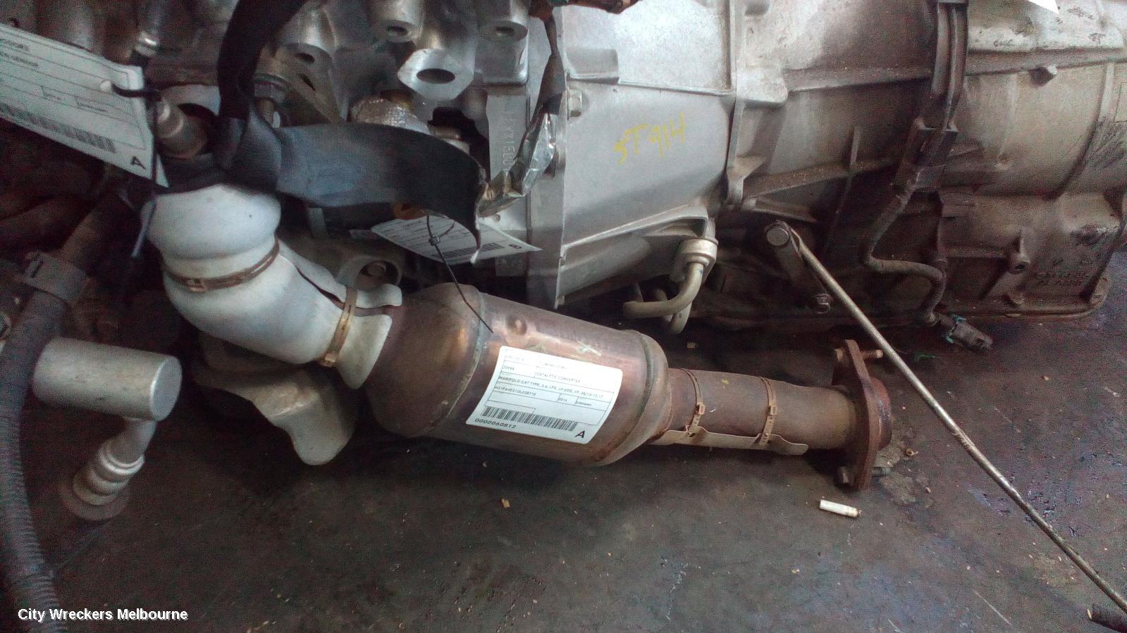 HOLDEN COMMODORE CATALYTIC CONVERTER, MANIFOLD-CAT TYPE, 3.6, LFX, LH SIDE, VF, 05/2013 - 12/2017