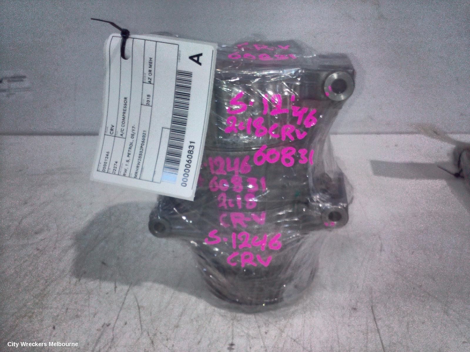 HONDA CRV A/C COMPRESSOR, RW, 1.5, PETROL, 05/2017 ONWARDS
