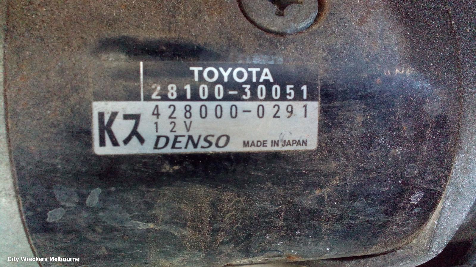 TOYOTA HIACE STARTER, DIESEL, 3.0, 1KD-FTV, TURBO, AUTO T/M TYPE, KDH, 09/2006 - 04/2019