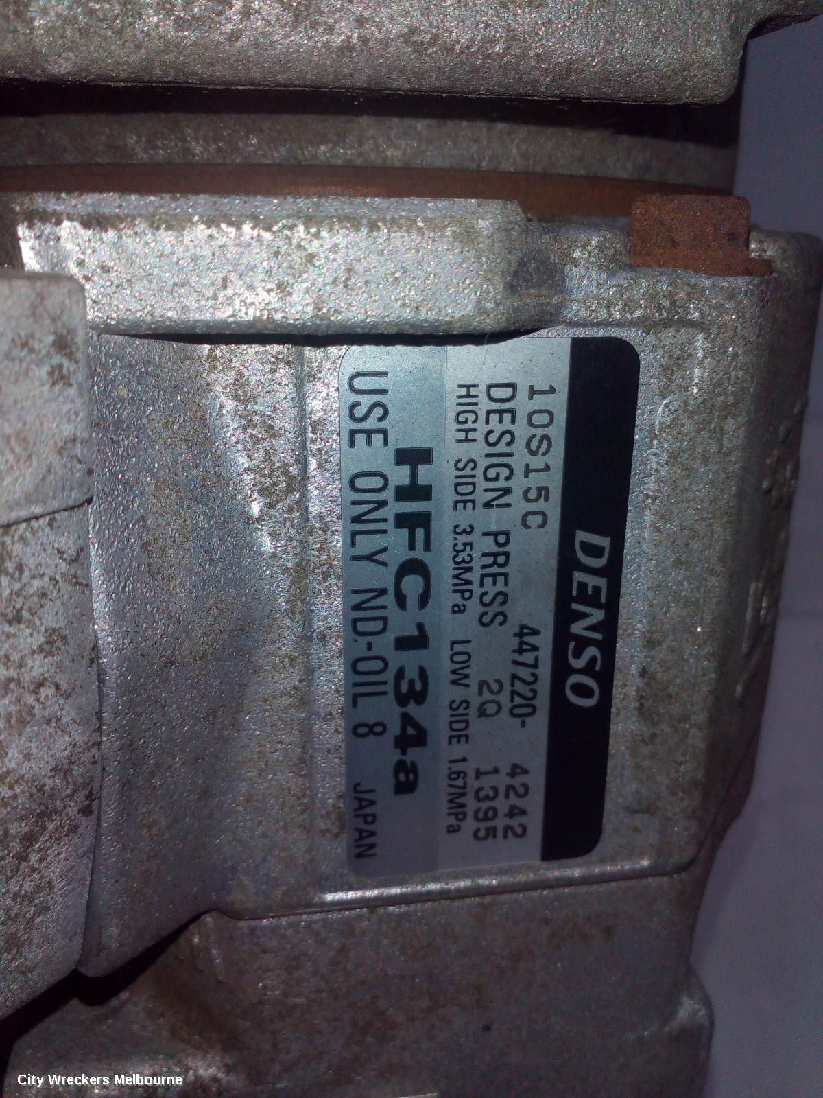 TOYOTA HIACE A/C COMPRESSOR, KDH, 3.0, 1KD-FTV, DIESEL, 10S15C TYPE, 09/2006 - 04/2019
