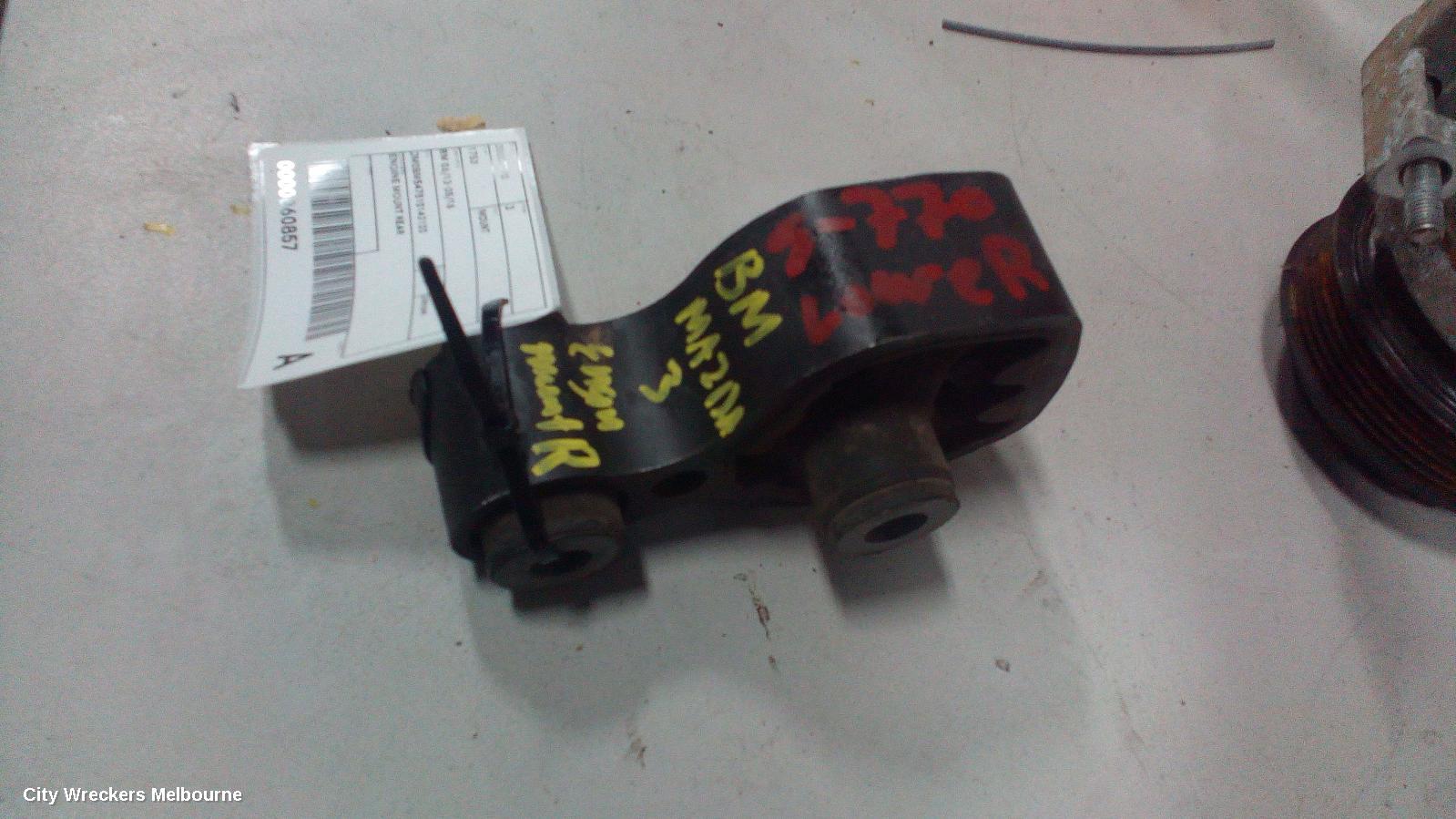 MAZDA 3 MOUNT, ENGINE MOUNT, LOWER, PETROL, 2.0, PE, SKYACTIV-G, BM-BN, 11/2013 - 02/2019