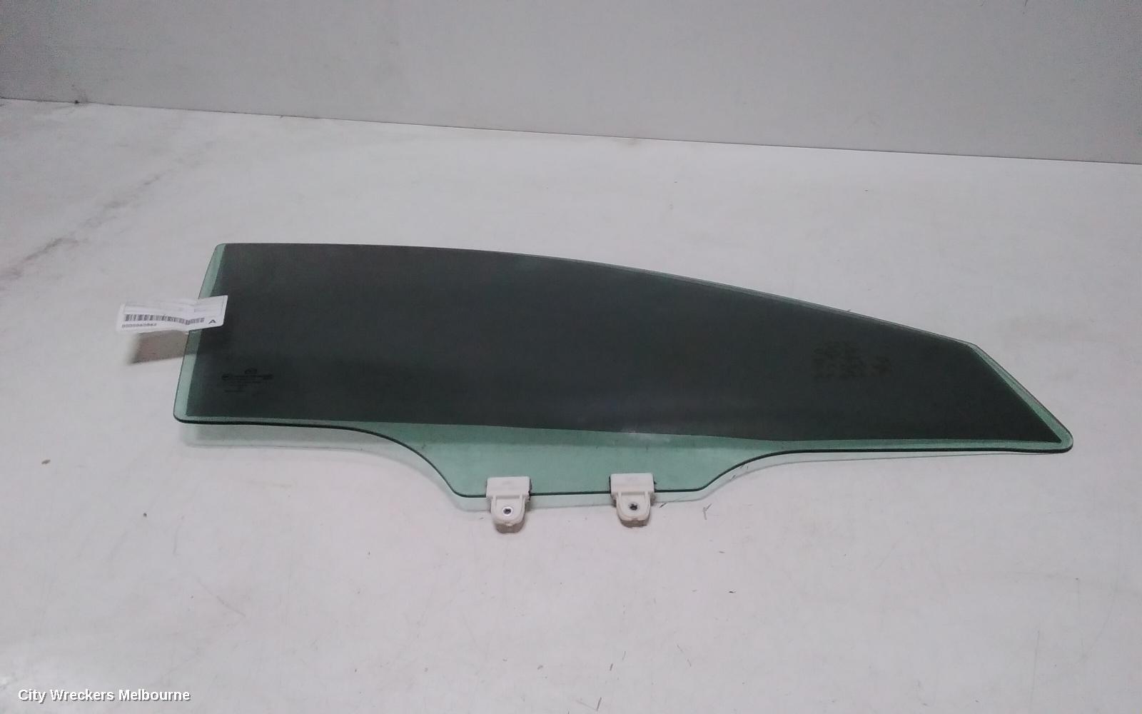 MAZDA 3 RIGHT FRONT DOOR WINDOW, BM-BN, 06/2013 - 02/2019
