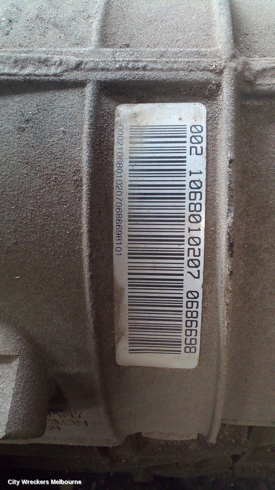 FORD TERRITORY TRANS/GEARBOX, AUTO, RWD, PETROL, 4.0, ZF 6HP26, SZ MKI, 04/2011 - 10/2014