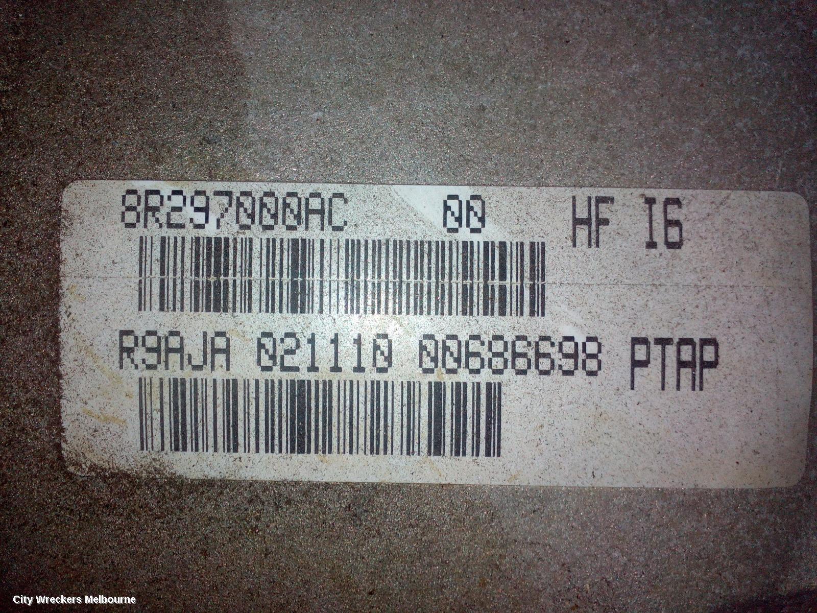 FORD TERRITORY TRANS/GEARBOX, AUTO, RWD, PETROL, 4.0, ZF 6HP26, SZ MKI, 04/2011 - 10/2014