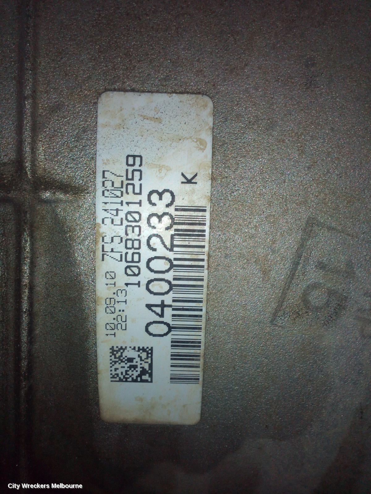 FORD TERRITORY TRANS/GEARBOX, AUTO, RWD, PETROL, 4.0, ZF 6HP26, SZ MKI, 04/2011 - 10/2014