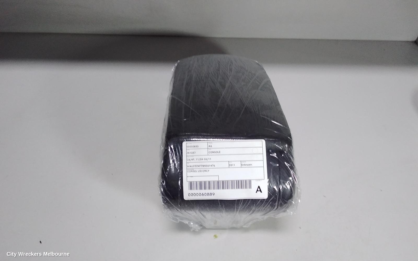 AUDI A6 CONSOLE, C6/4F, 11/2004 - 06/2011