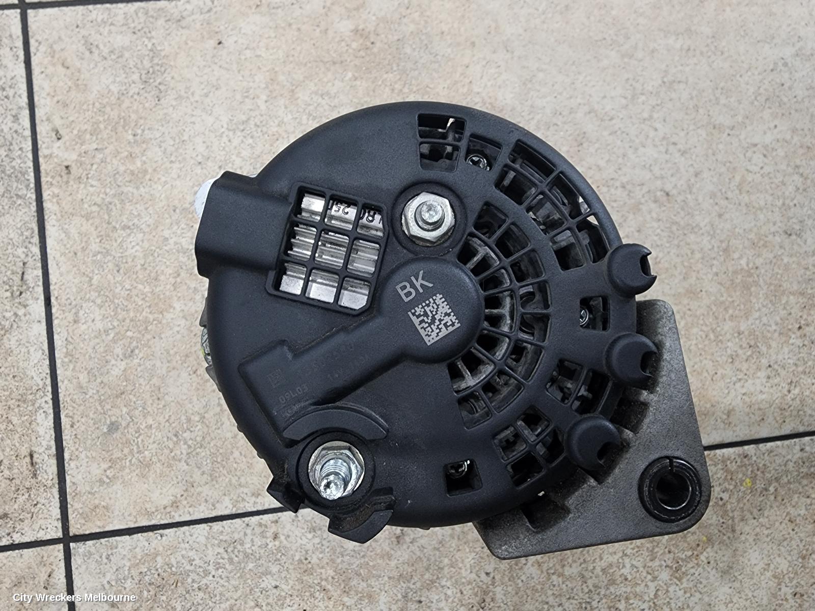 HOLDEN CRUZE ALTERNATOR, DIESEL, 2.0, Z20S1, TURBO, JG, 03/2009 - 02/2011
