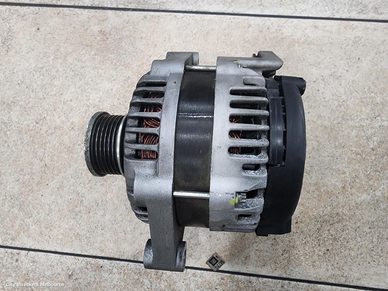 HOLDEN CRUZE ALTERNATOR, DIESEL, 2.0, Z20S1, TURBO, JG, 03/2009 - 02/2011