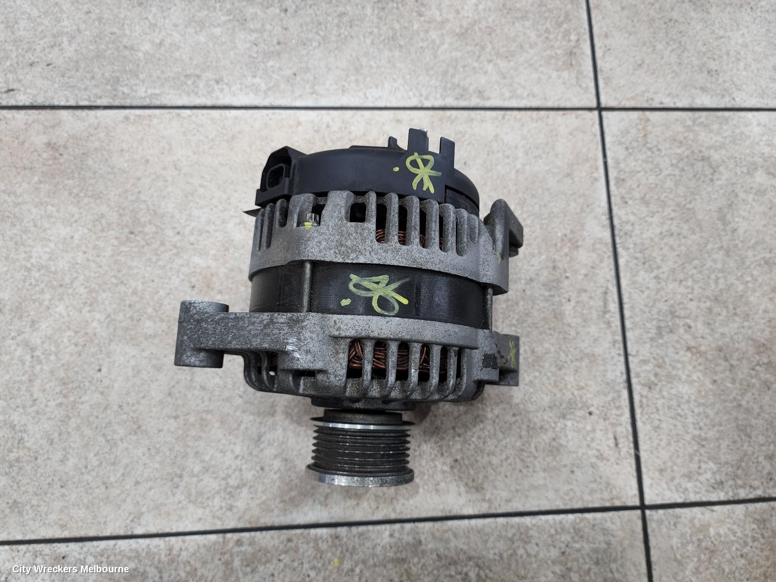 HOLDEN CRUZE ALTERNATOR, DIESEL, 2.0, Z20S1, TURBO, JG, 03/2009 - 02/2011