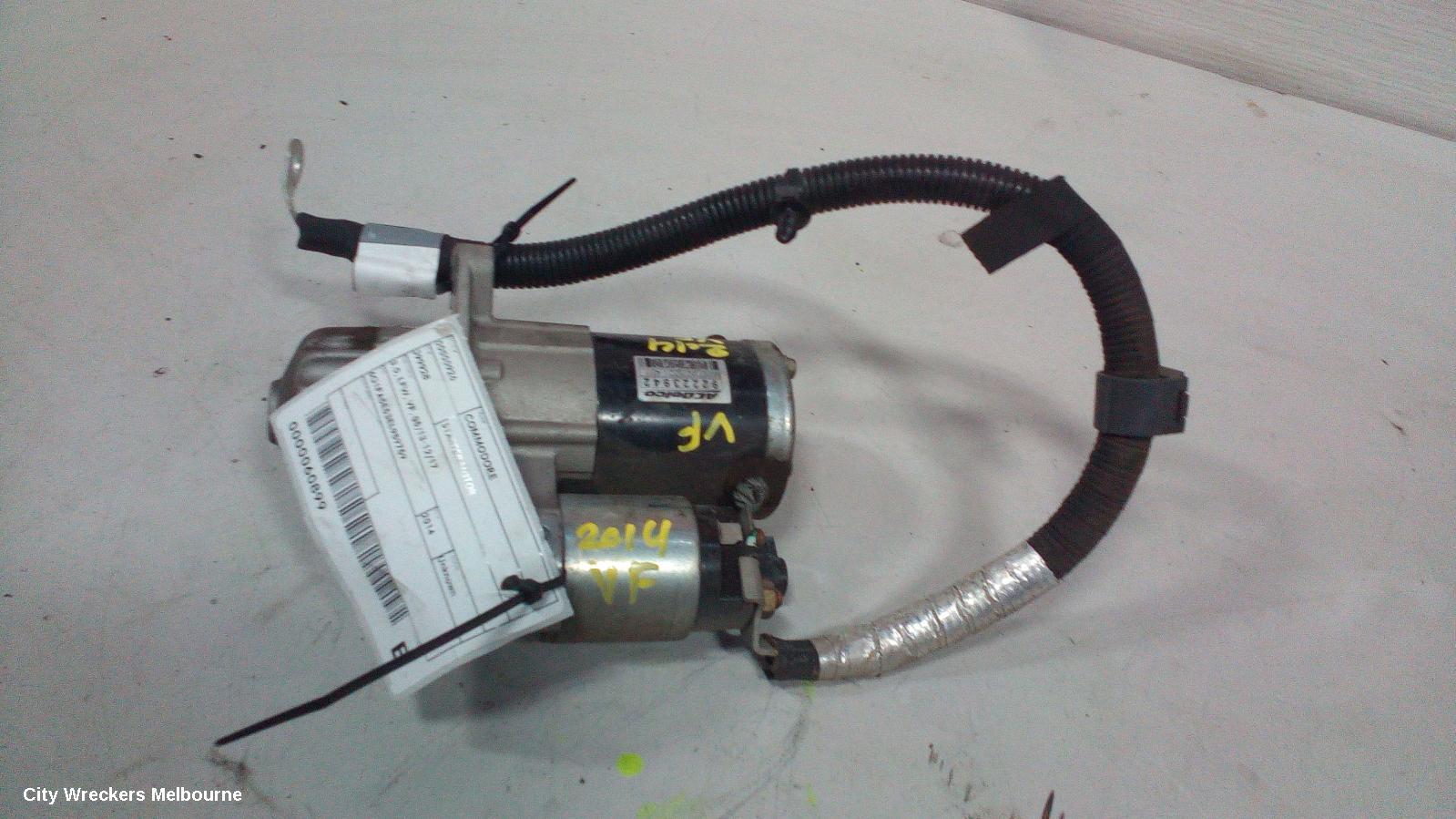 HOLDEN COMMODORE STARTER, 3.0, LFW, VF, 05/2013 - 12/2017