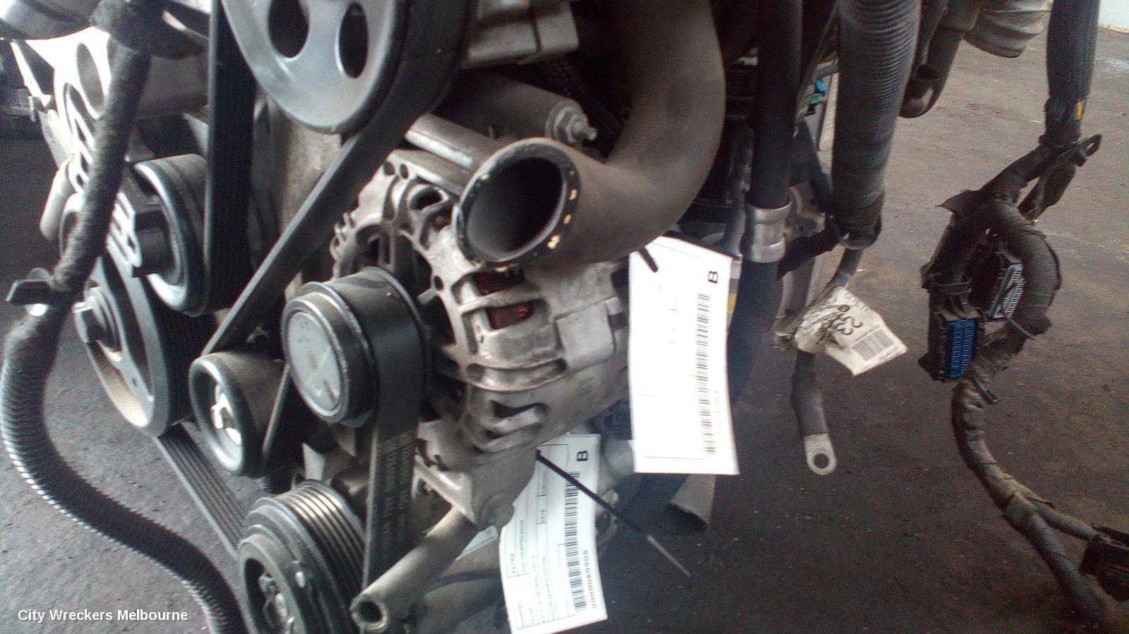 HOLDEN ASTRA ALTERNATOR, PETROL, 2.0, TURBO, PJ, 12/2014 - 01/2017