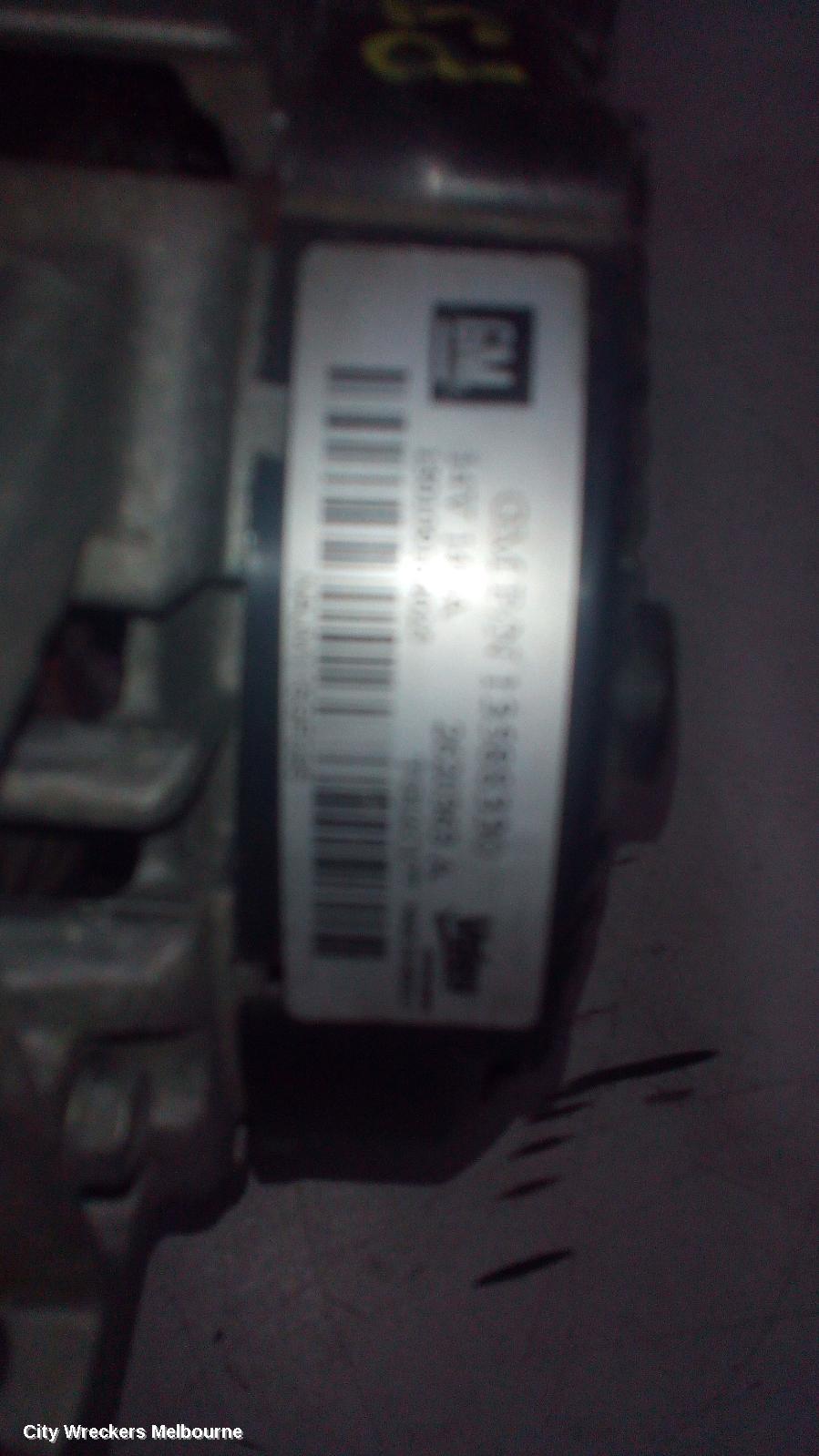 HOLDEN ASTRA ALTERNATOR, PETROL, 2.0, TURBO, PJ, 12/2014 - 01/2017