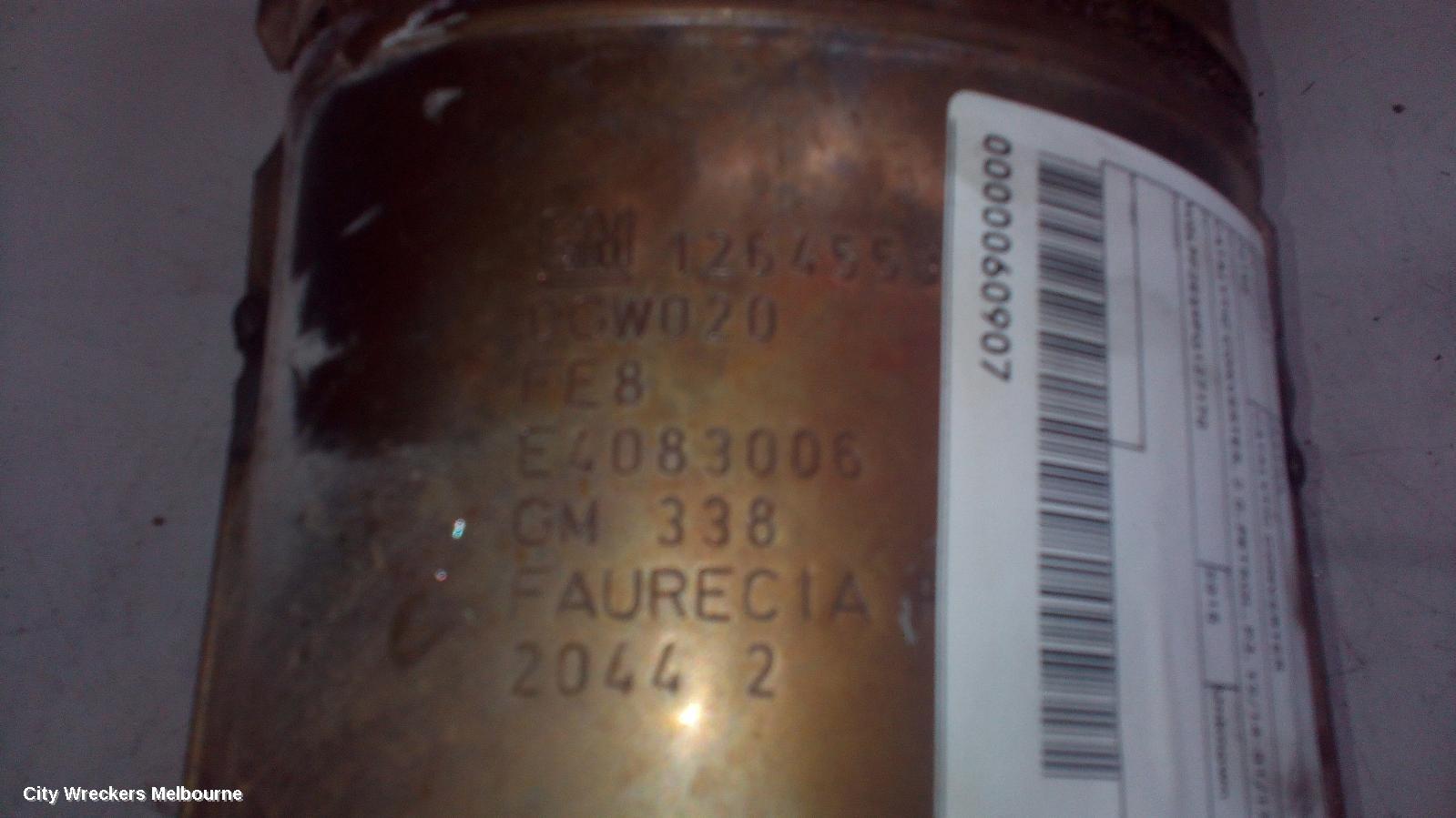 HOLDEN ASTRA CATALYTIC CONVERTER, CATALYTIC CONVERTER, 2.0, PETROL, PJ, 12/2014 - 01/2017